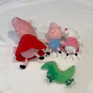 Peppa Pig, George, Mr. Dinosaur & Suzy Sheep Bundle